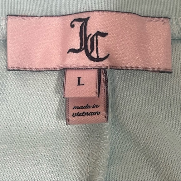 JUICY COUTURE velour Joggers with logo size large - Picture 3 of 12